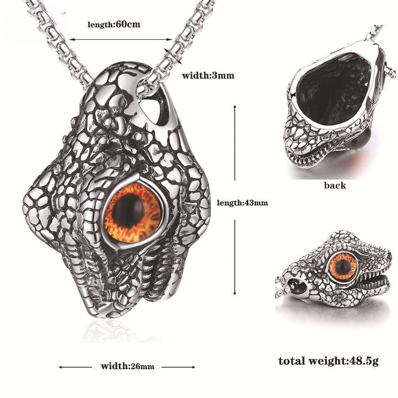 Titanium Steel Necklace - Luxury Punk Edition For Everyday Wear And Bold Style Accessory