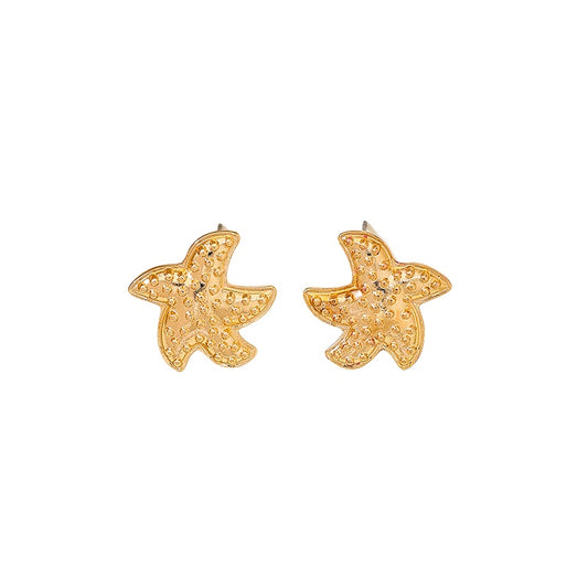 Planderful Vienna Verve Earrings – Cute Color Irregular Starfish Design
