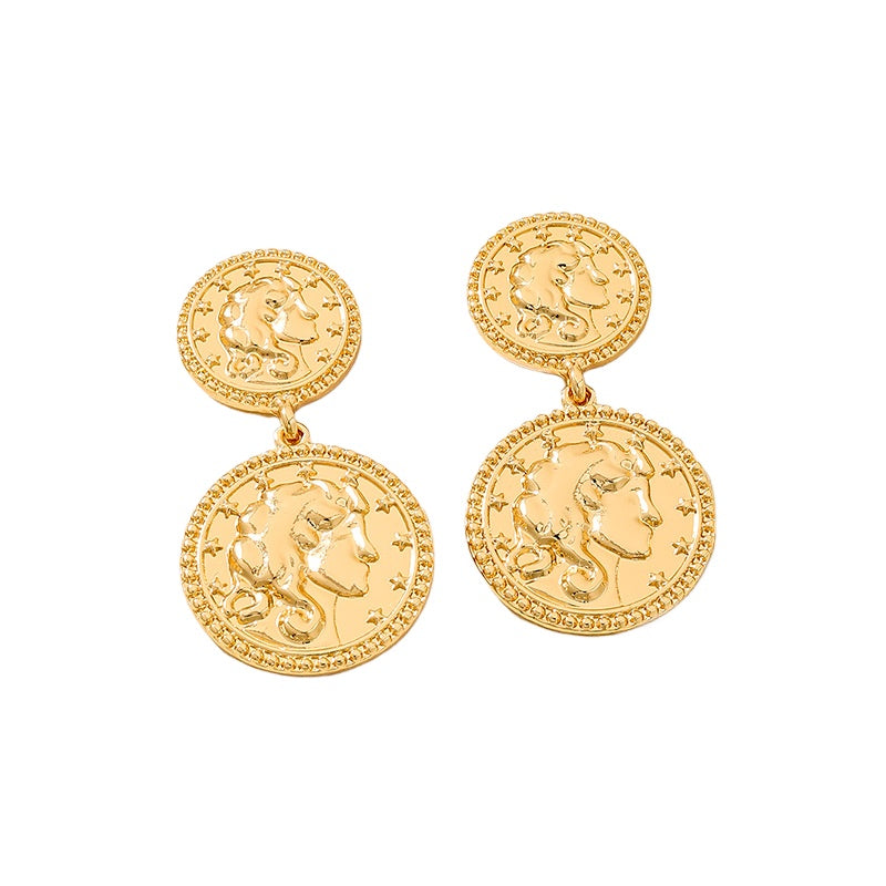 Planderful Vienna Verve Earrings – Elegant European Retro Design