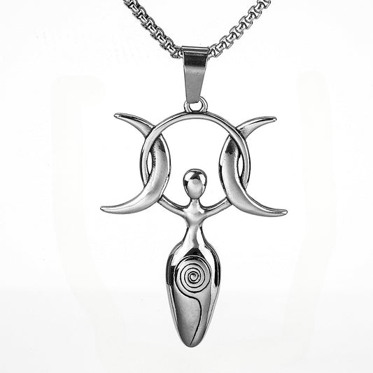 2024 New Amazon Pendant Retro Personalized Couple Pendant