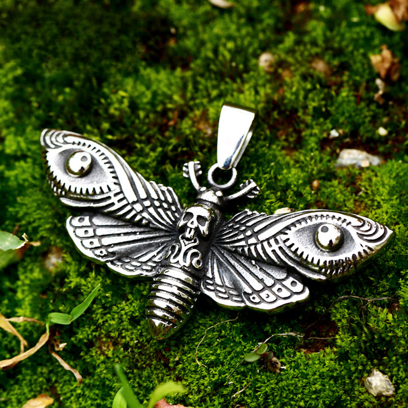 Titanium Steel Retro Men's Pendant - Wholesale Stainless Steel Casting Accessories for Cross-Border Trade