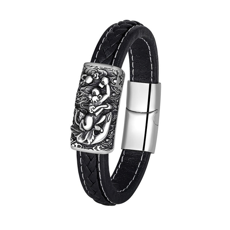 Steel Bracelet – Vintage Everyday Wear For Modern Casual Men's Jewelry And Accessories