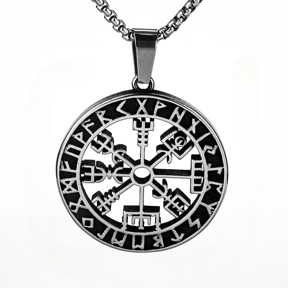 European And American Style Compass Personalized Pendant Jewelry