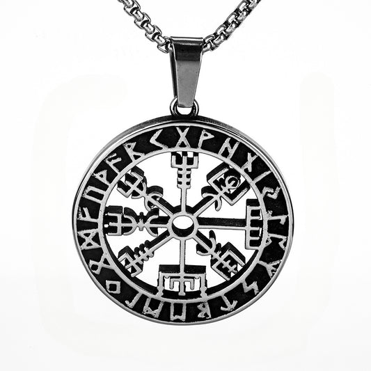 European And American Style Compass Personalized Pendant Jewelry
