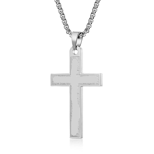 Amazon Stainless Steel Cross Necklace for Hipster Men