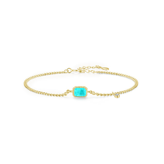 Everyday Genie Sterling Silver Tourmaline Bracelet for Women