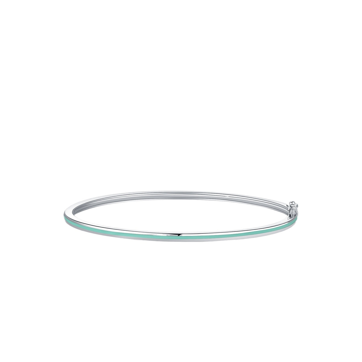 925 Sterling Silver Mint Green Bracelet