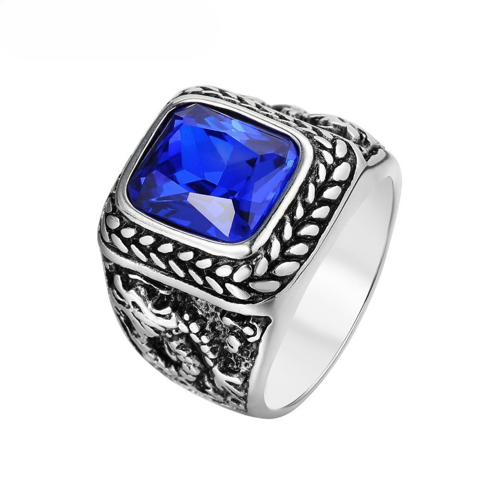 Dragon Ring Titanium Steel Personalized Protection Talisman Unisex For Men And Women Planderful