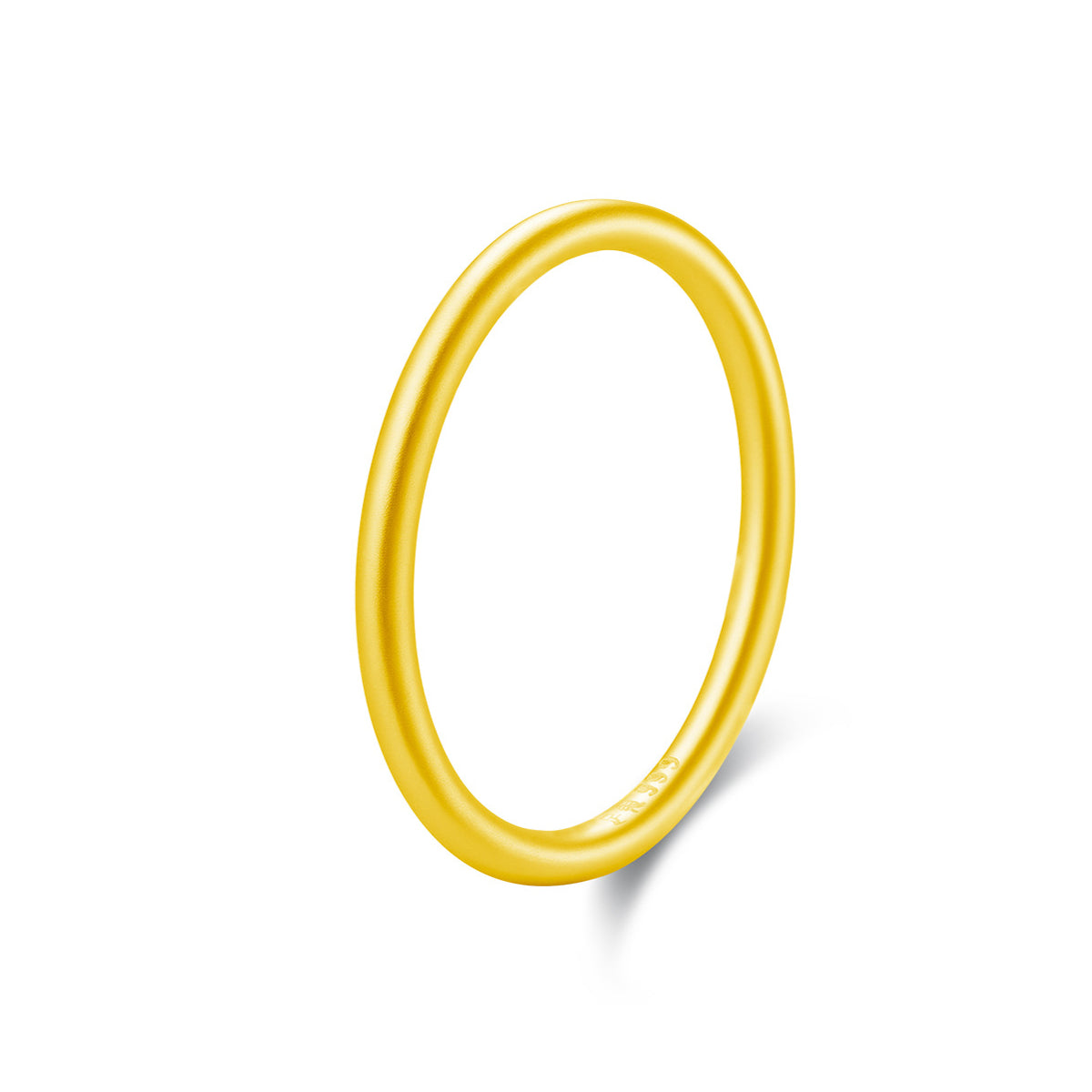 Planderful Everyday Genie Ring – Minimalist Sandblasted Sterling Silver Design