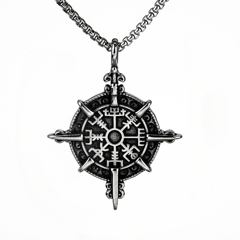 European and American Style Nordic Viking Pendant Necklace