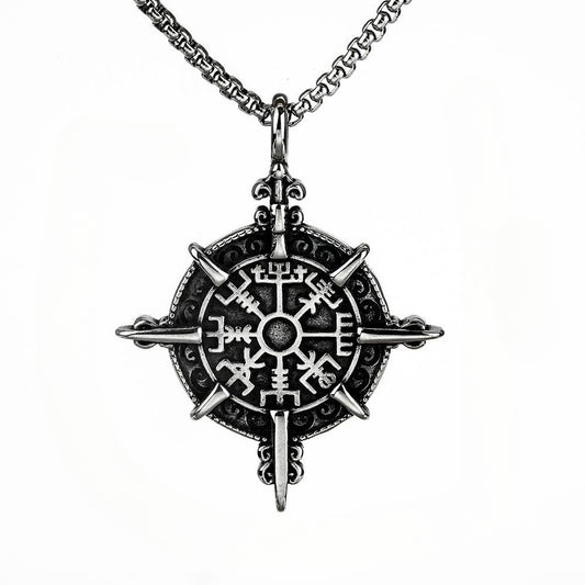 European and American Style Nordic Viking Pendant Necklace