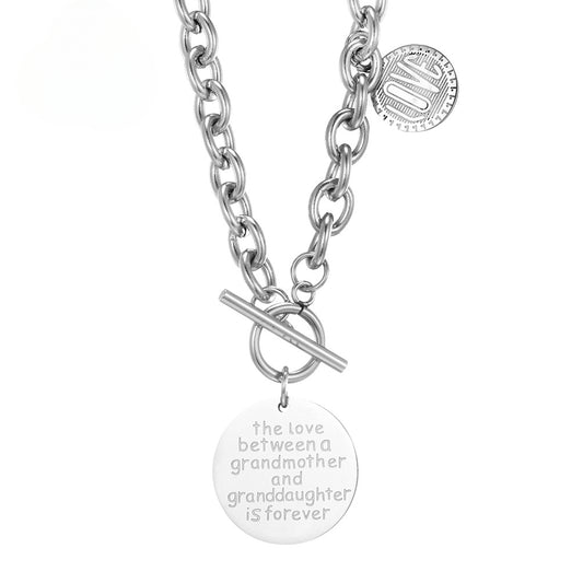 Nightclub Hipster Hip Hop Punk Style Collarbone Necklace for Men