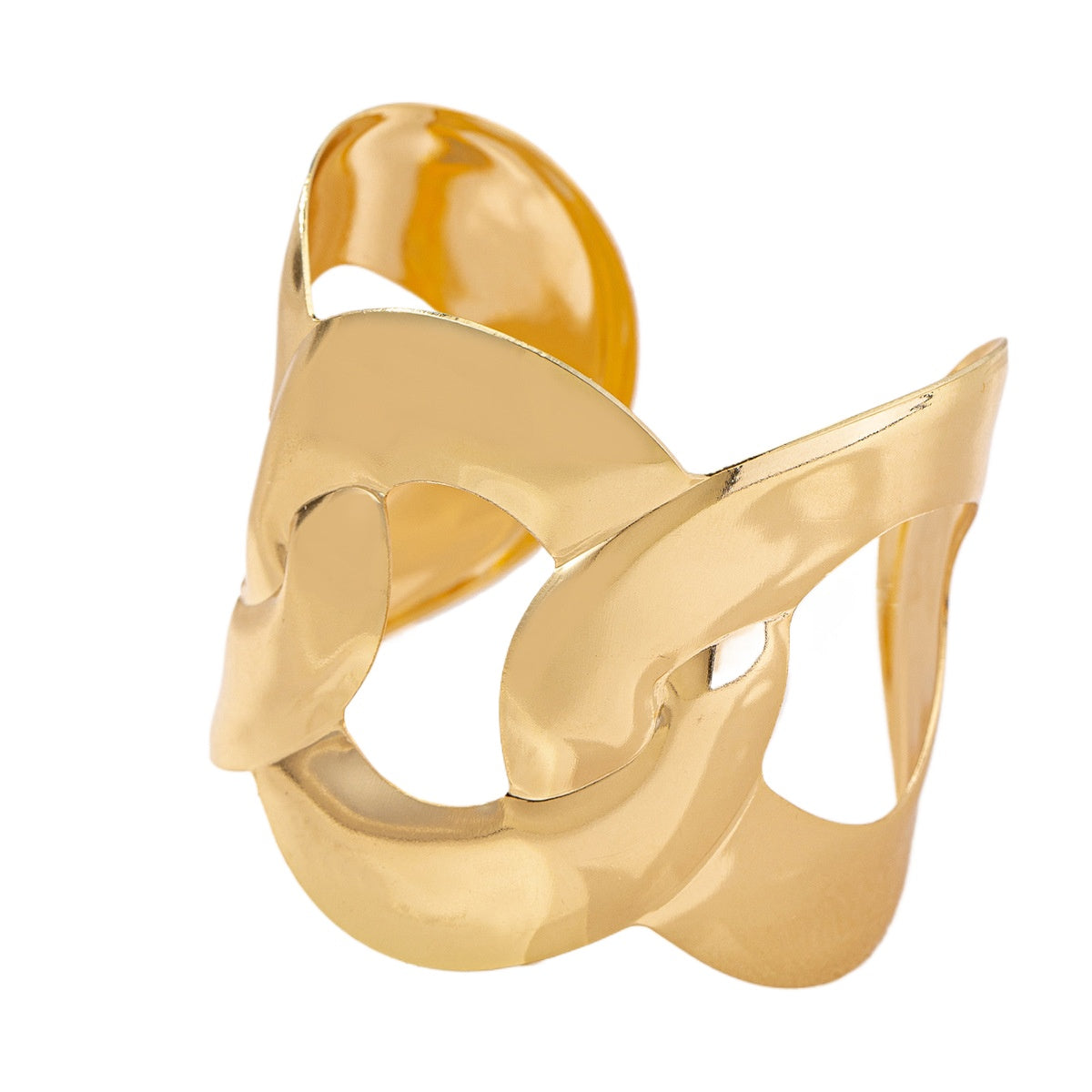 Planderful Vienna Verve Bracelet – Fashionable Metal Geometric Design