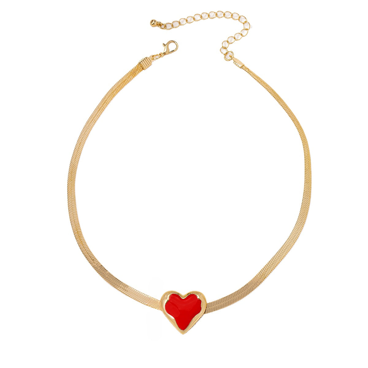 Planderful Vienna Verve Necklace – Fashionable Drip Love Pendant