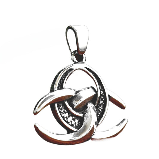 Retro Viking Celtic Knot Pendant in Titanium Steel - Wholesale Stainless Steel Jewelry for Men