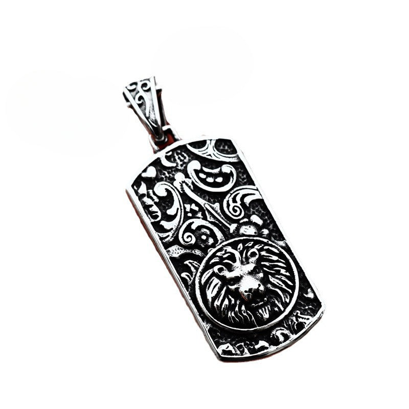 Retro Animal Titanium Steel Pendant Jewelry for Men - Wholesale Stainless Steel Accessories