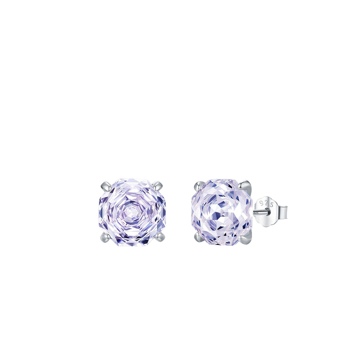 925 Sterling Silver Rose-Cut Cartilage Stud