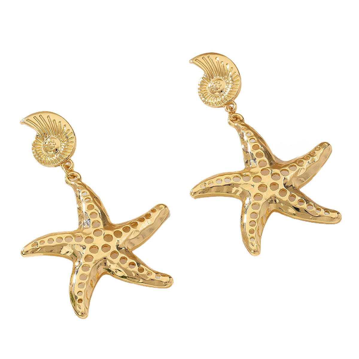 Planderful Vienna Verve Earrings – Fashionable Retro Metal Design