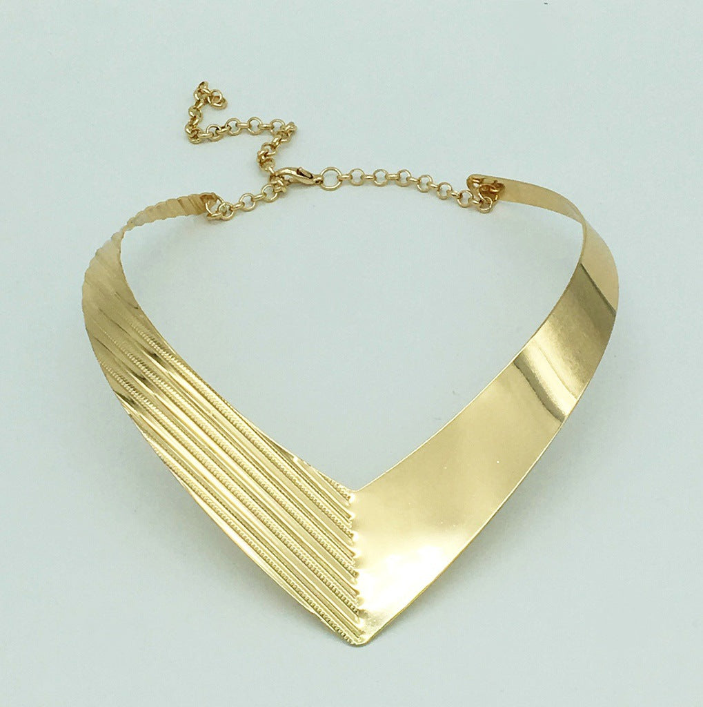 Daring Irregular Collar Necklace - Savanna Rhythms Collection