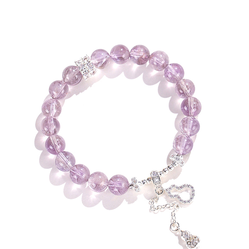 Planderful Fortune's Favor Amethyst Bracelet – Elegant Women's Fashion Accessory