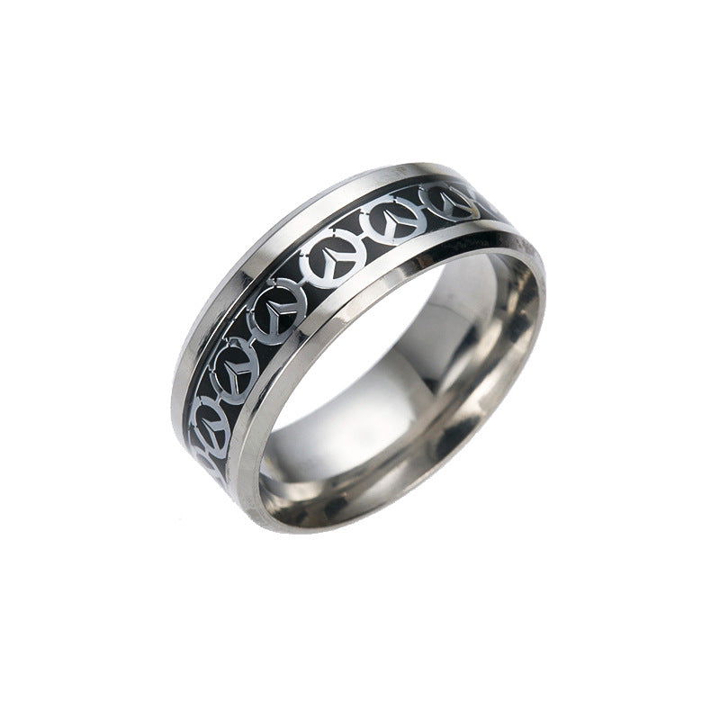 Stylish Steel Ring for Men - Planderful Collection Everyday Genie Piece