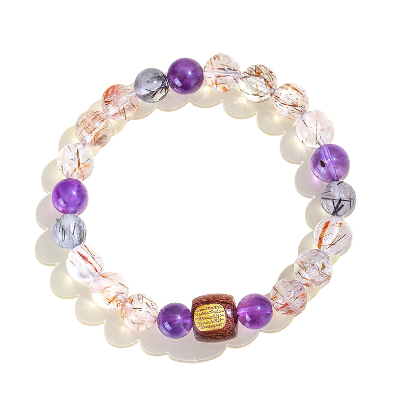 Planderful Fortune's Favor Bracelet – Elegant Black Crystal Design