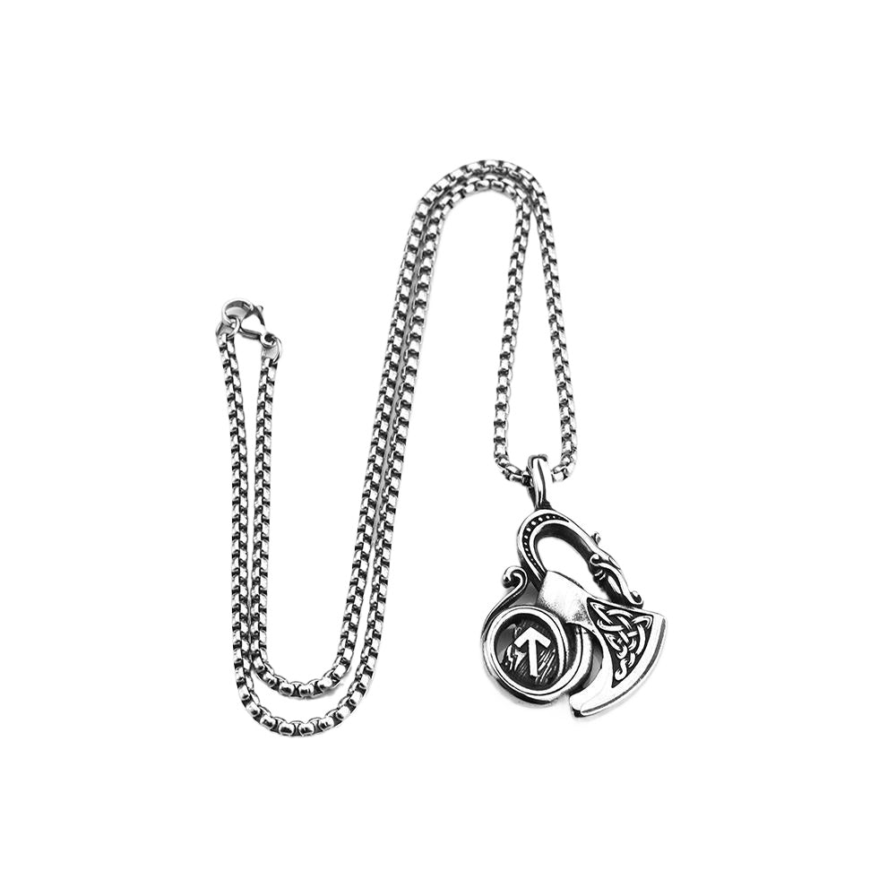 Viking Pendant Nordic Celtic Fashion Dragon Shield for Men