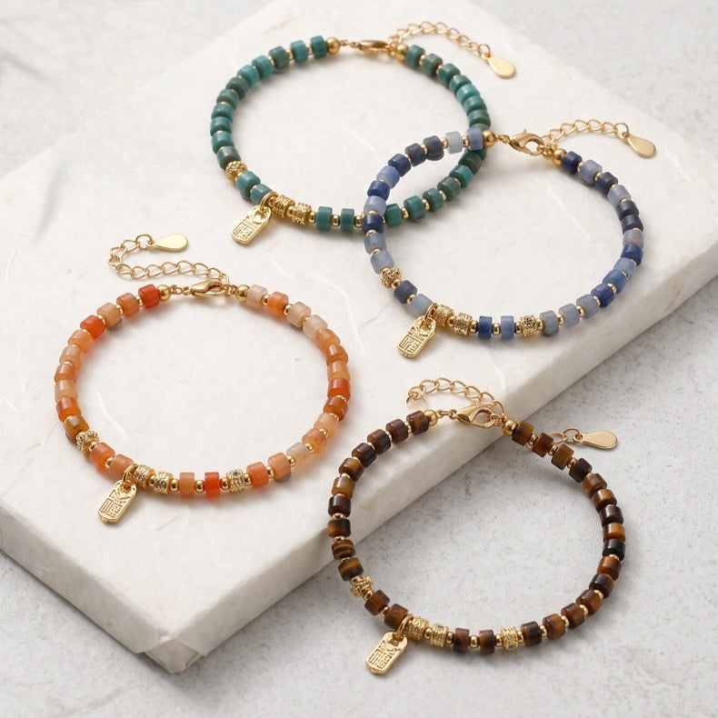 Blue Aventurine Adjustable Bracelet