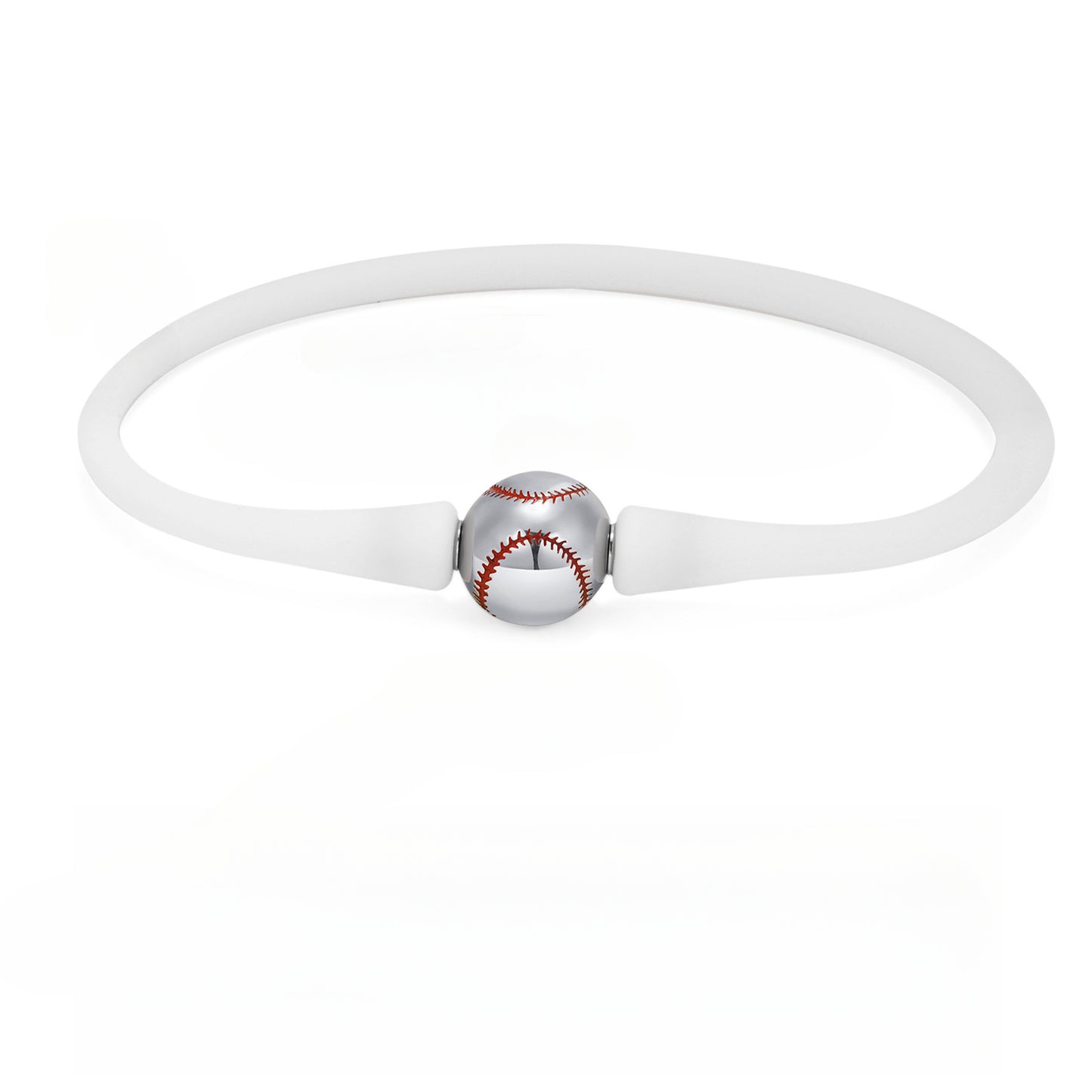 Cross-Border Jewelry Wholesale Stainless Steel Baseball Bracelet for Men