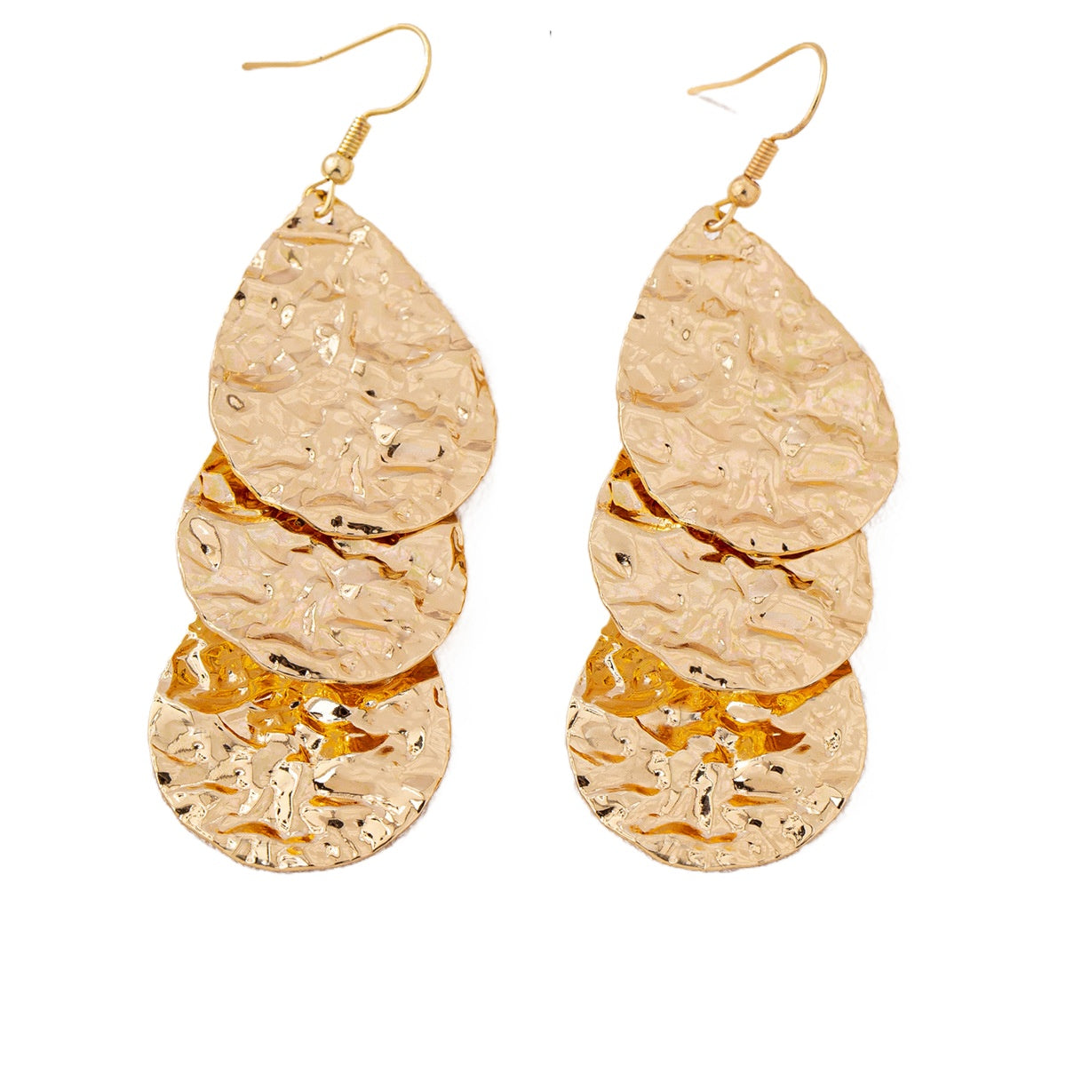 Planderful Vienna Verve Earrings – Retro Fashionable Irregular Design