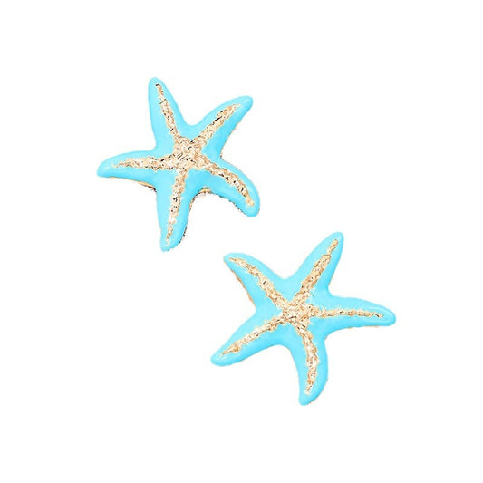 Starfish Summer Star Earrings - Vienna Verve Collection