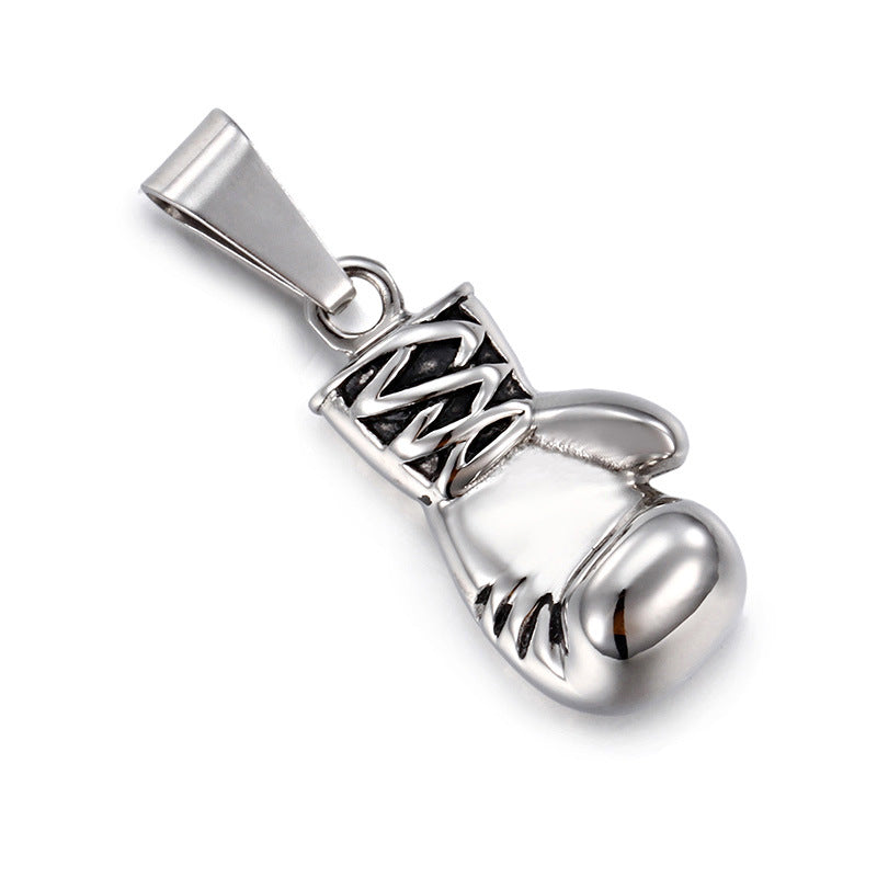 Punk Style Unisex Boxing Gloves Pendant for Fitness Enthusiasts