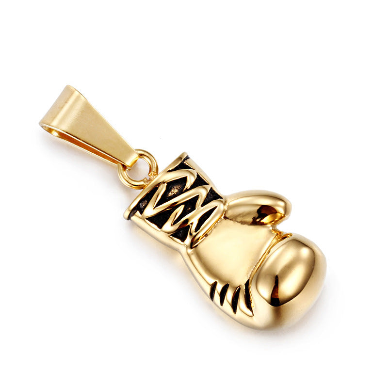 Punk Style Unisex Boxing Gloves Pendant for Fitness Enthusiasts