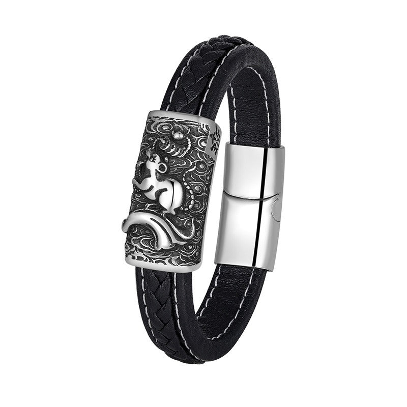 Steel Bracelet – Vintage Everyday Wear For Modern Casual Men's Jewelry And Accessories
