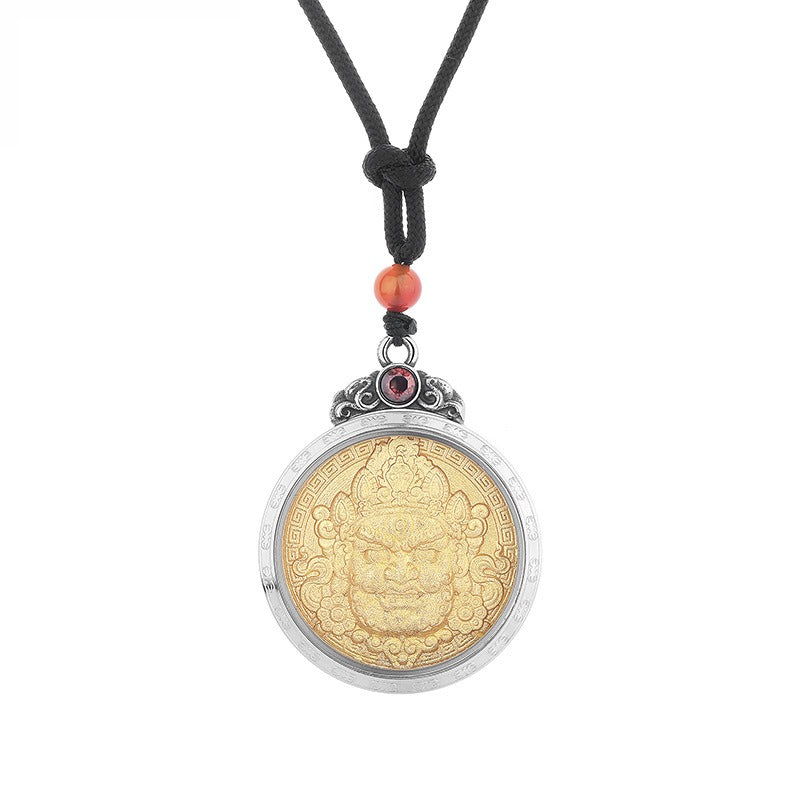 Steel Necklace – Statement Chinese Zodiac Buddha Saints