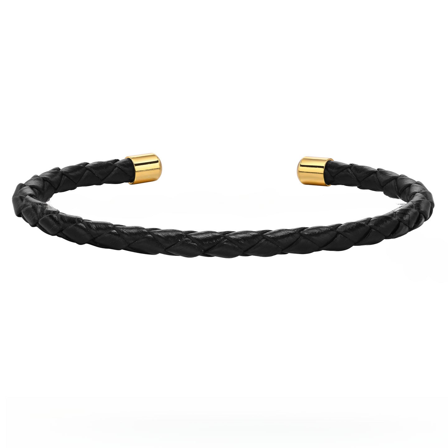 European And American Jewelry Black Leather Rope Bracelet