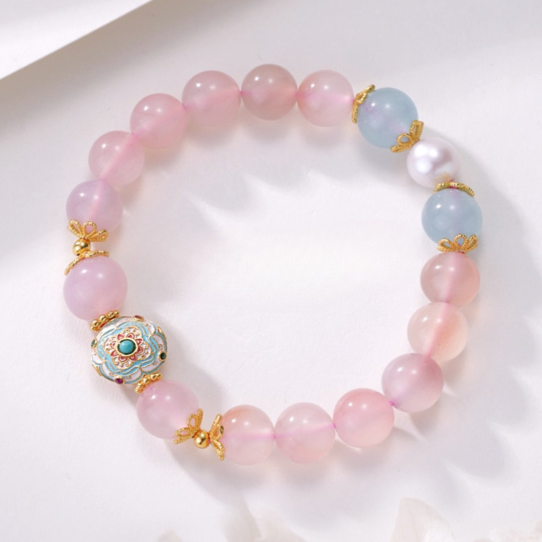 Aquamarine Salt Bracelet