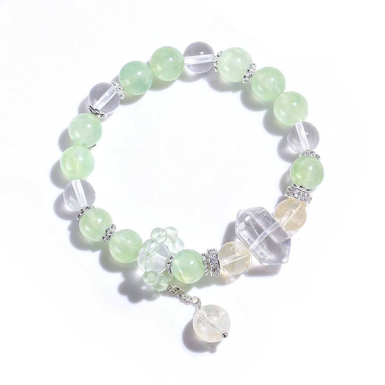 Planderful Fortune's Favor Bracelet – Fresh and Sweet Amethyst and Crystal Design