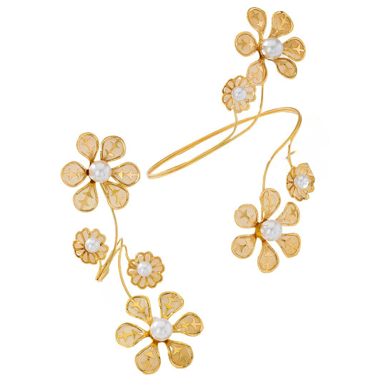 Planderful Vienna Verve Flower Jewel Set Ladies Bracelet