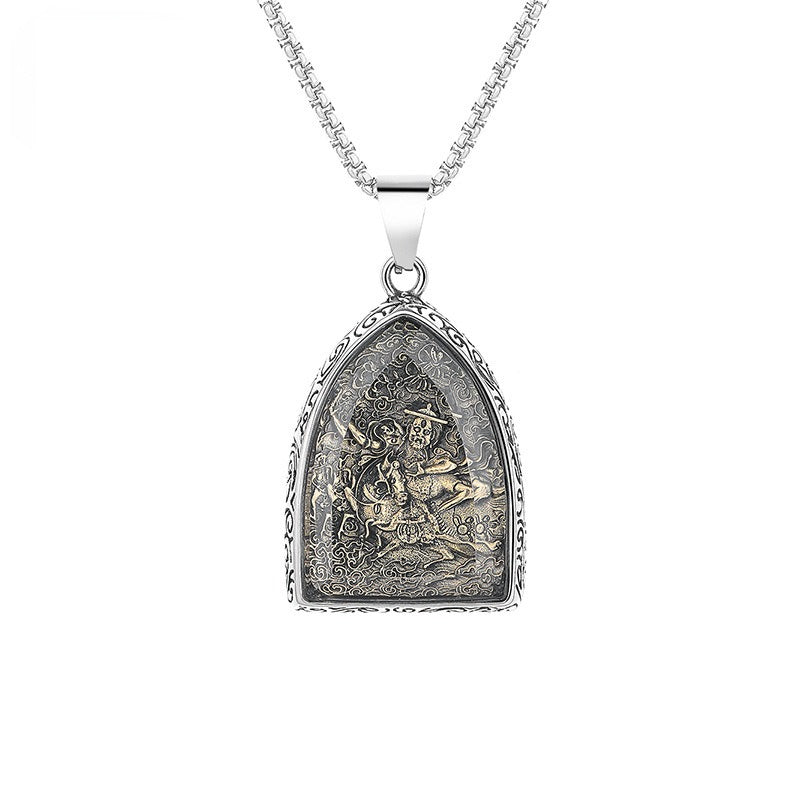 Titanium Steel Necklace – Vintage for Men