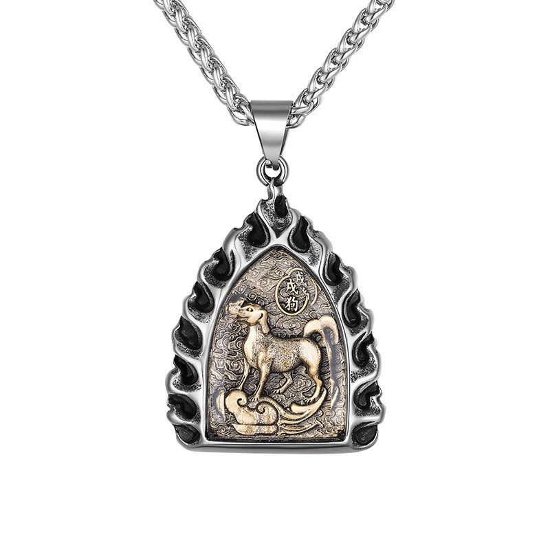 Steel Necklace – Elegant Zodiac Necklace For Everyday Wear Gift Ready Packaging By Planderful