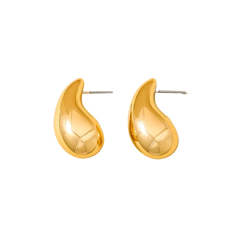 Planderful Vienna Verve Earrings – Stylish Minimalist Gold Design