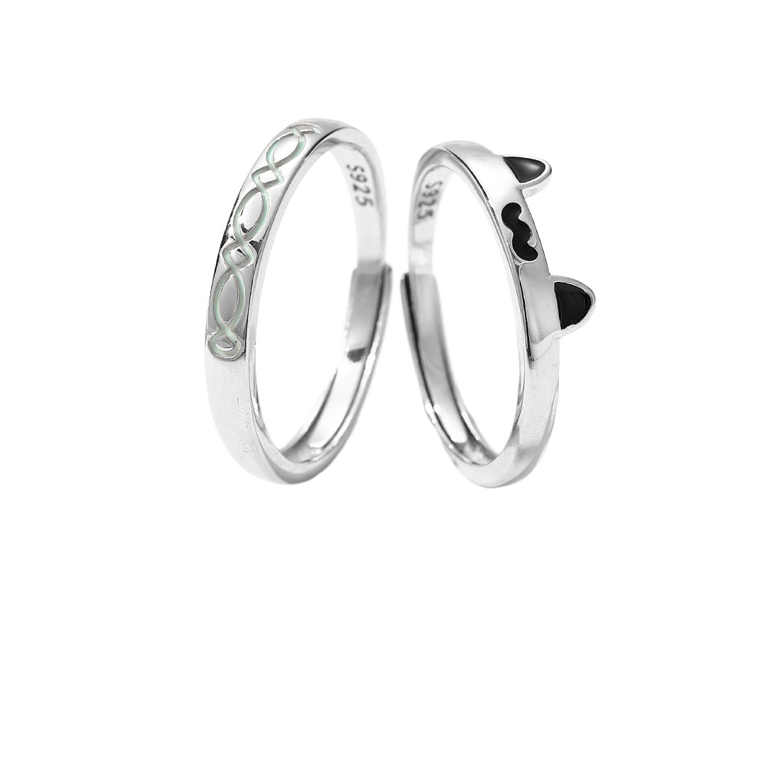 Cat Catfish S925 Sterling Silver Ring