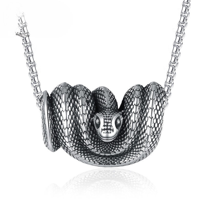 Steel Necklace – Vintage Personalized Snake Necklace