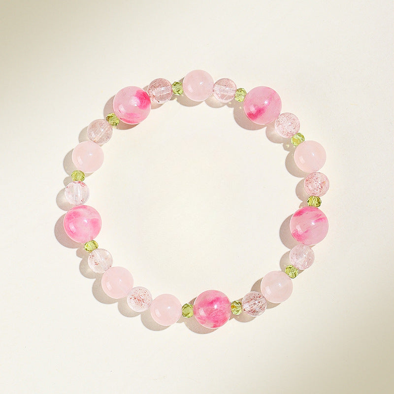 Planderful Fortune's Favor Bracelet – Fresh and Sweet Crystal Beaded Design