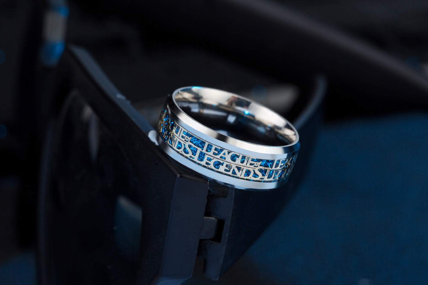 League Of Legends Ring Unisex Steel Protection Statement By Planderful Everyday Genie For Gamers