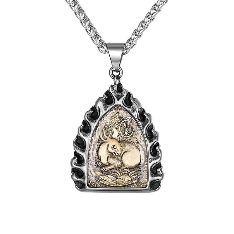 Steel Necklace – Elegant Zodiac Necklace For Everyday Wear Gift Ready Packaging By Planderful