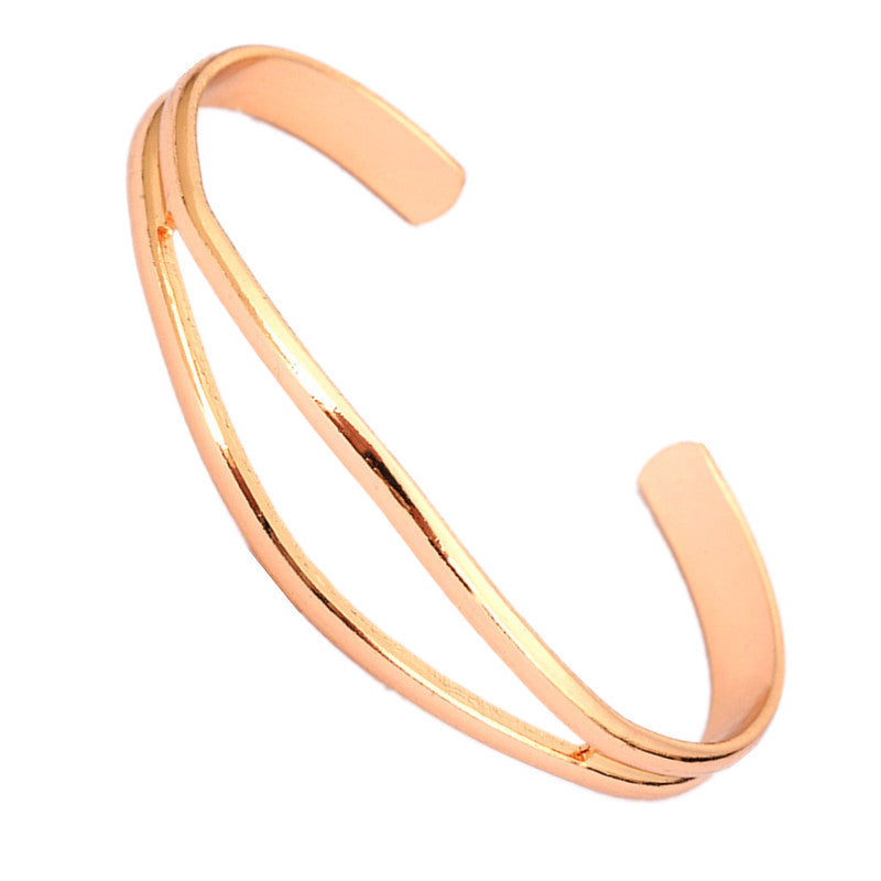 European Chic Alloy Hollow Bracelet for Women