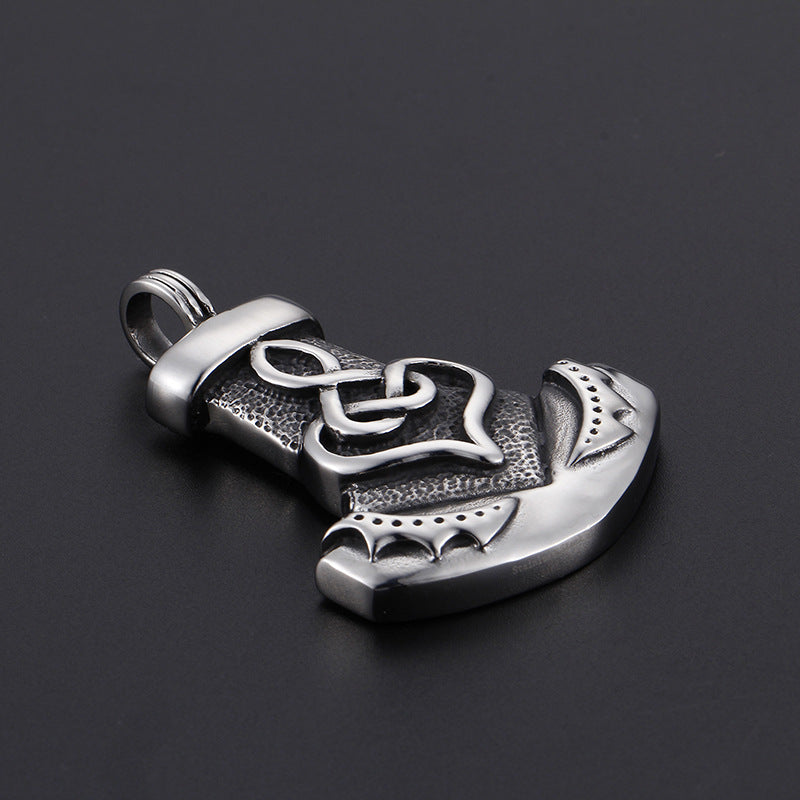 Men's Raytheon Stainless Steel Pendant in Titanium Steel by Planderful