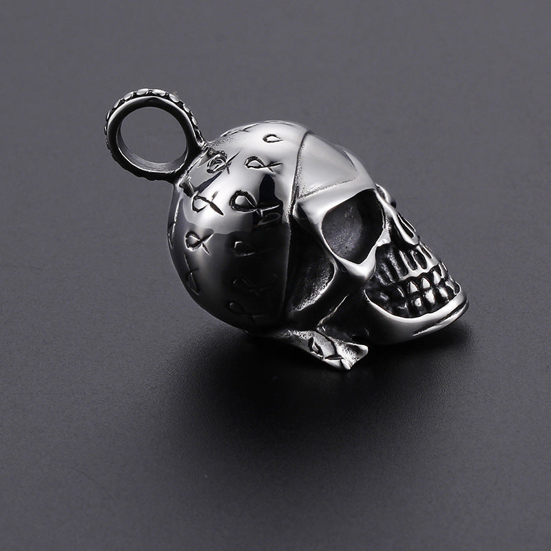 Personalized Retro Skull Pendant - Punk Titanium Steel Jewelry for Men and Women